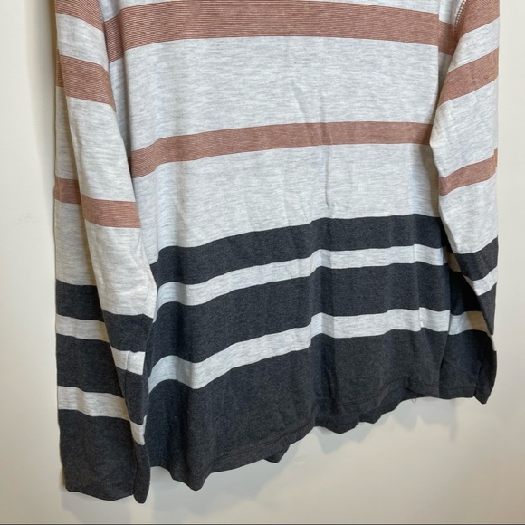 PXexpressions Striped Pullover Hoodie Sweatshirt light Weight Long Sleeve - Picture 3 of 6